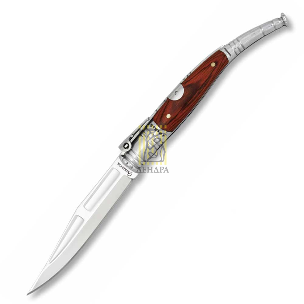 Нож складной наваха SERRANA CARRACA, трещетка, длина клинка 8,5 см, материал клинка Stainless Steel,