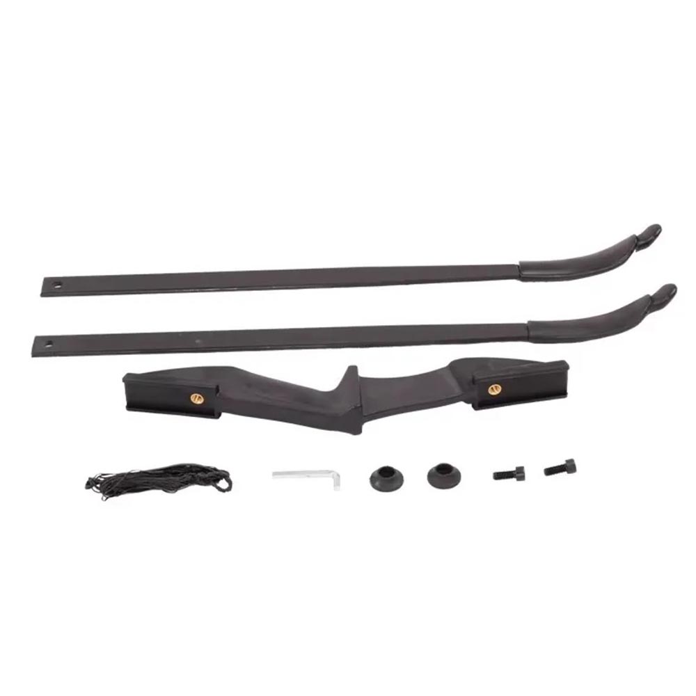 Рекурсивный лук SPG, черный 20 lbs, 52" дюймов, стекловолокно, вес 835 г., левый/правый