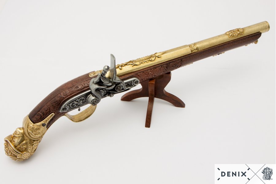 Пистолет кремневый, Германия, 17 век
