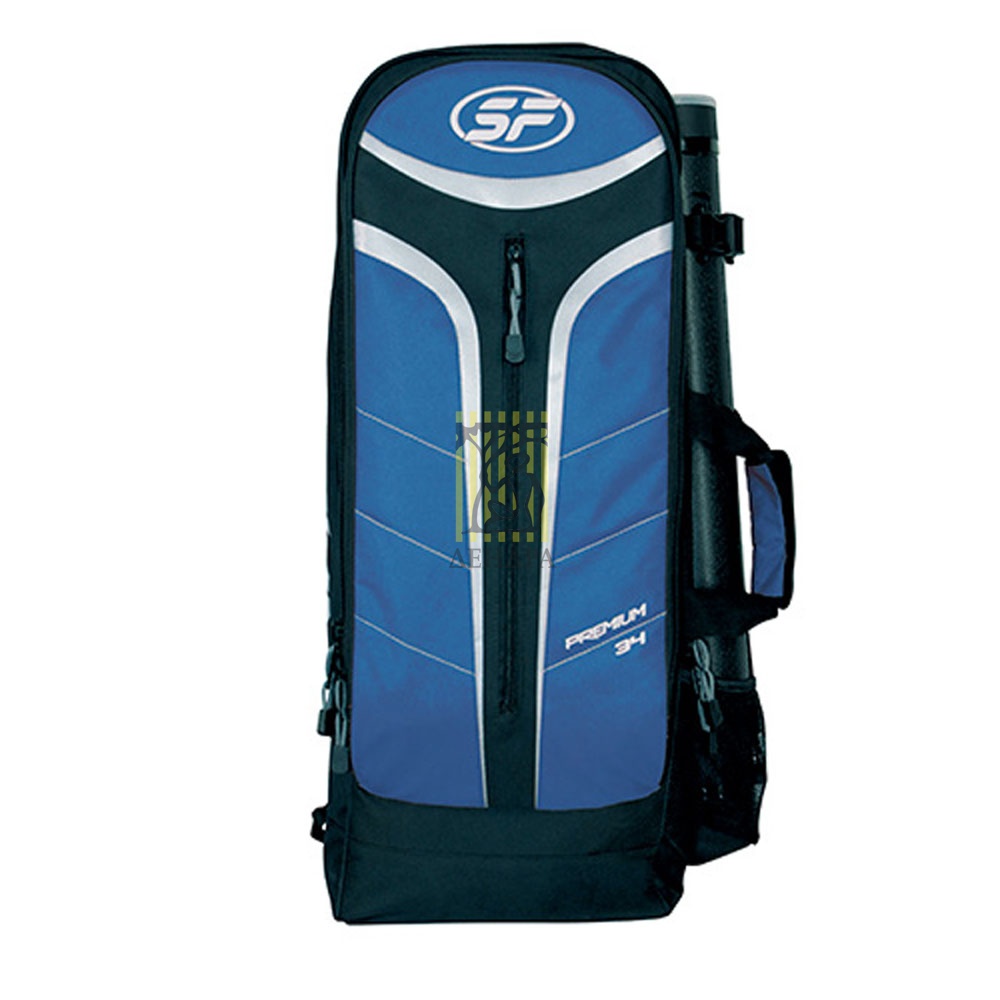 Рюкзак для лука Premium, размер 25,5×69,5×19 см, цвет синий, в комплекте: сумка для аксессуаров, чех