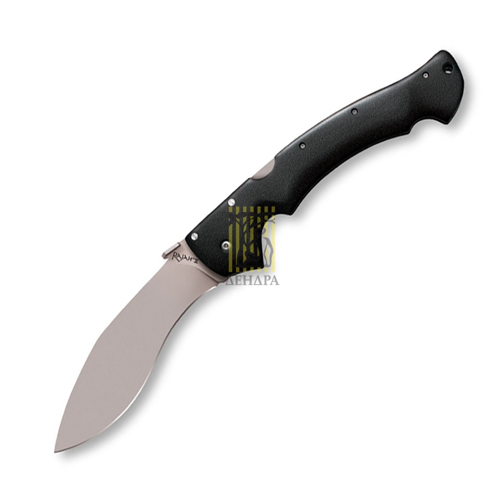 Нож Rajah 2 складной, сталь AUS10A, длина клинка 6", покрытие stone wash, рукоять пластик, черная