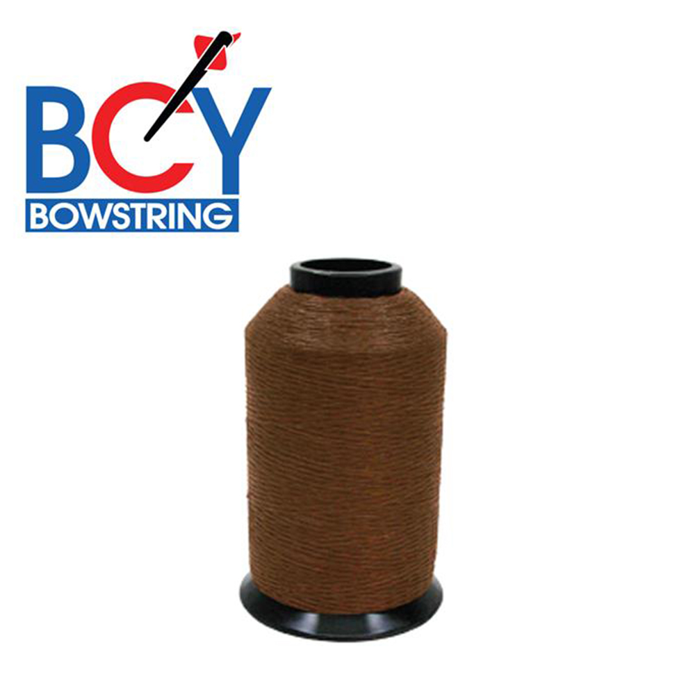 Нить для изготовления тетивы Dacron B55, вес 1/4 фунта, производитель BCY, цвет темно-коричневый