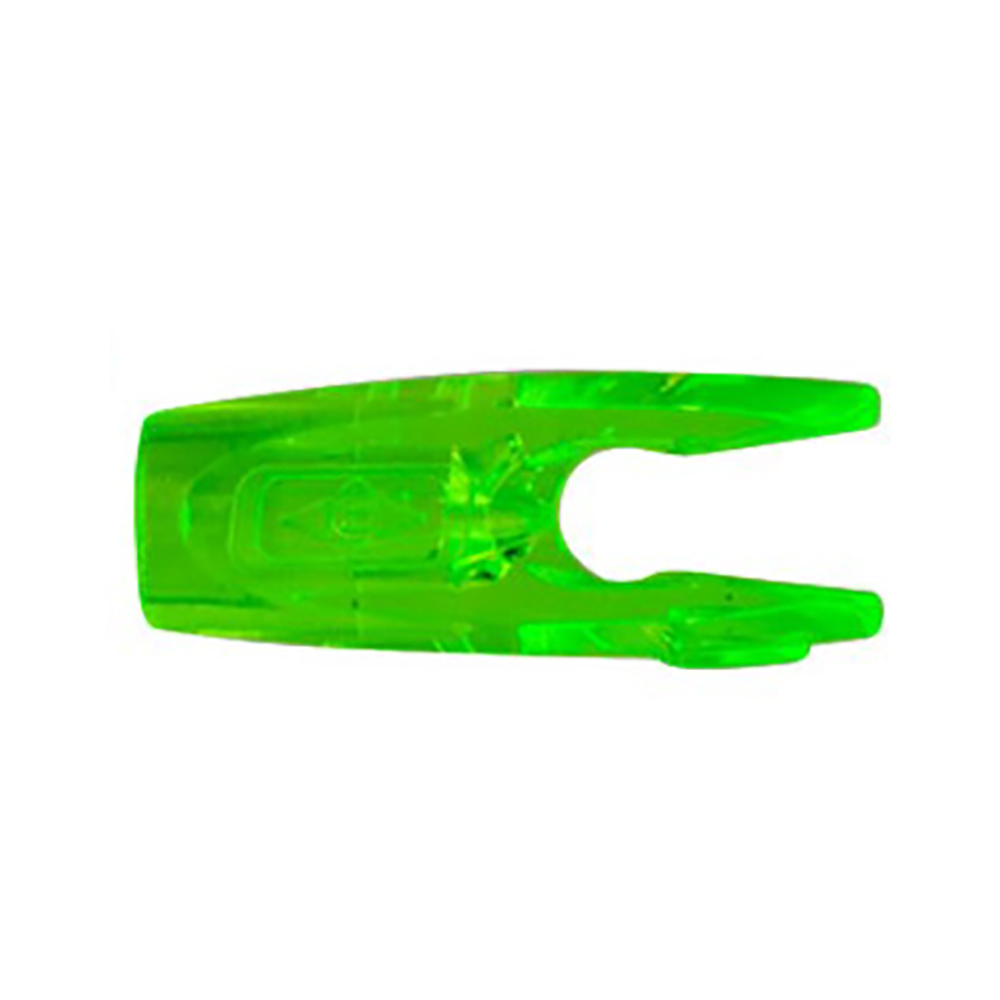Хвостовик для лучных стрел G Pin Nock, размер L, цвет зеленый, 12 шт