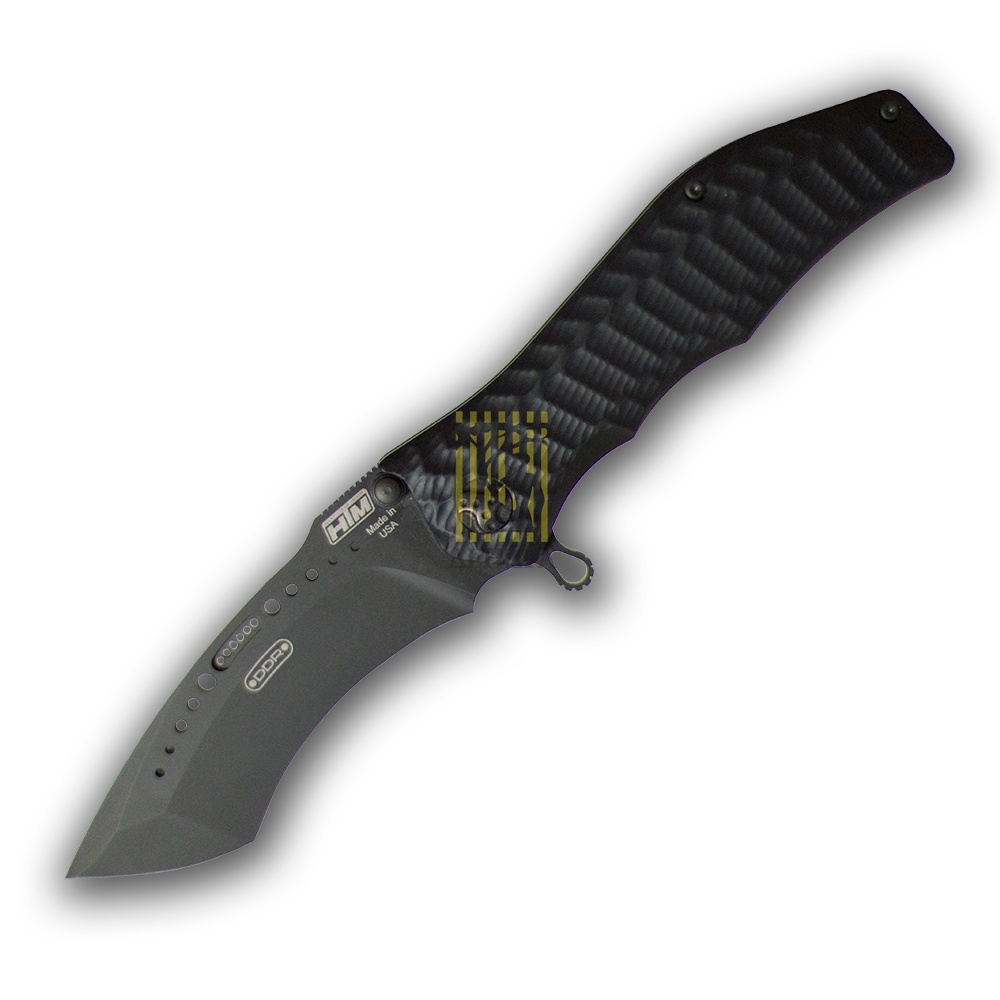 Нож GUN HAMMER складной автоматический, рукоять 3D обработка, клинок Radian, покрытие DLC