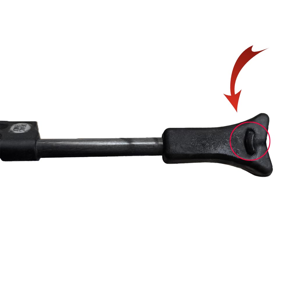 Вставка в сменную часть стопора тетивы, материал резина, цвет черный