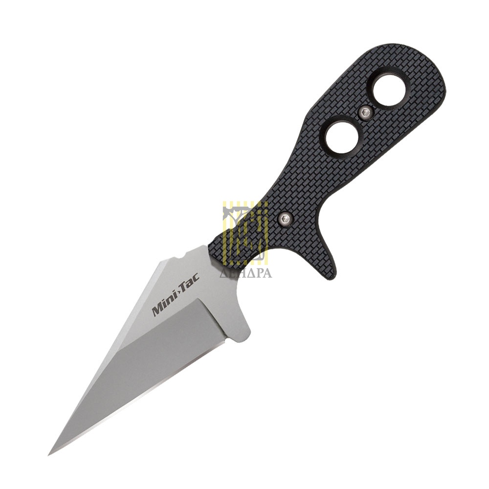 Нож "Mini Tac Kiridashi" с фиксированным клинком,  AUS 8A, рукоять искуств. пластик G-10, чехол
