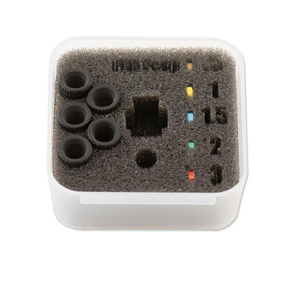 Набор из 5 линз (#0,5; #1; #1,5; #2; #3) и 5 апертур (1/32", 3/64", 1/16", 3/32", 1/8") Deluxe PXS,