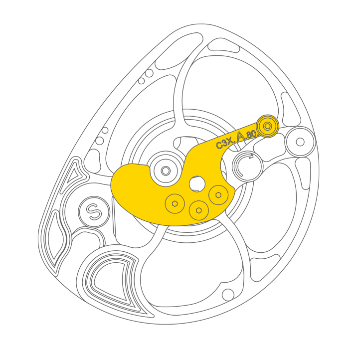 Комплект модулей C3X для блочного лука TRX 36, TRX 40, TRX 34 и TRX 38G, размер D, сброс 75%