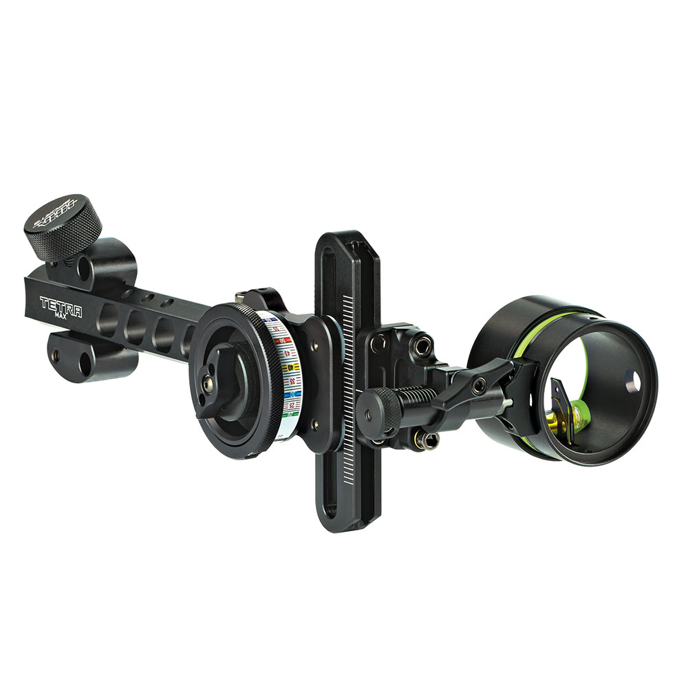 Прицел для блочного лука Tetra Max RYZ Tournament с Multi-pin Technology, диаметр скопа 42 мм, разме Прицел для блочного лука Tetra Max RYZ Tournament с Multi-pin Technology, диаметр скопа 42 мм, разме