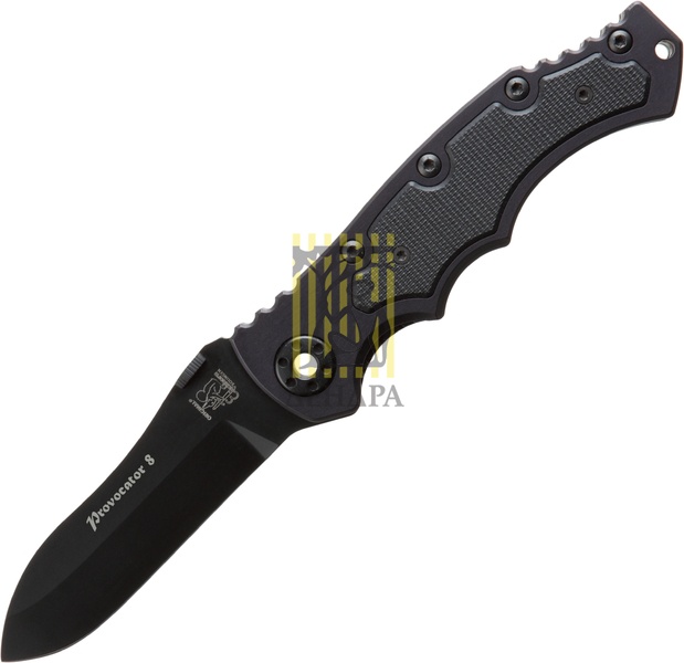 Нож PROVOCATOR 8 складной, клинок черный, рукоять G-10