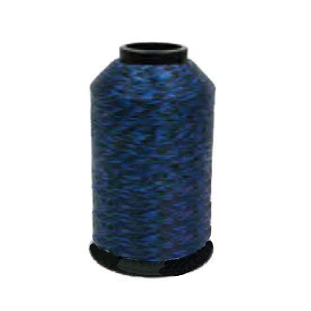 Нить Dyneema 454 для изготовления тетивы, вес 1/4 фунт, цвет синий с черным