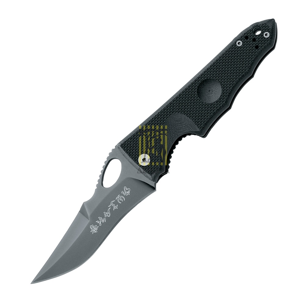 Нож складной "FOX BANTAY", сталь N 690Со, твердость 60 HRC, покрытие DLC, рукоять пластик G-10 черна