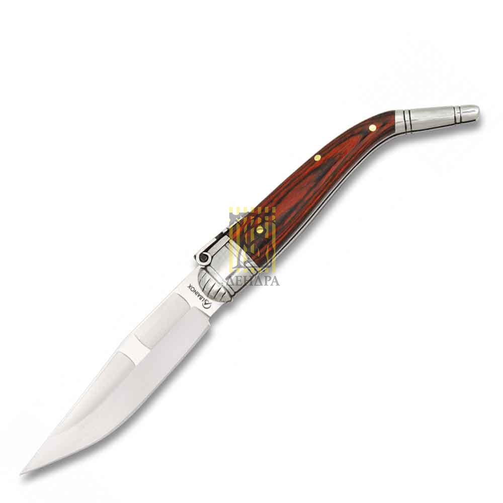 Нож складной наваха SEVILLANA, длина клинка 7 см, материал клинка Stainless Steel, рукоять красное
