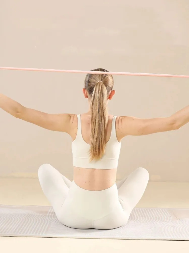 Эспандер тренировочный для стрельбы из лука, материал латекс, сила 7 кг, цвет розовый