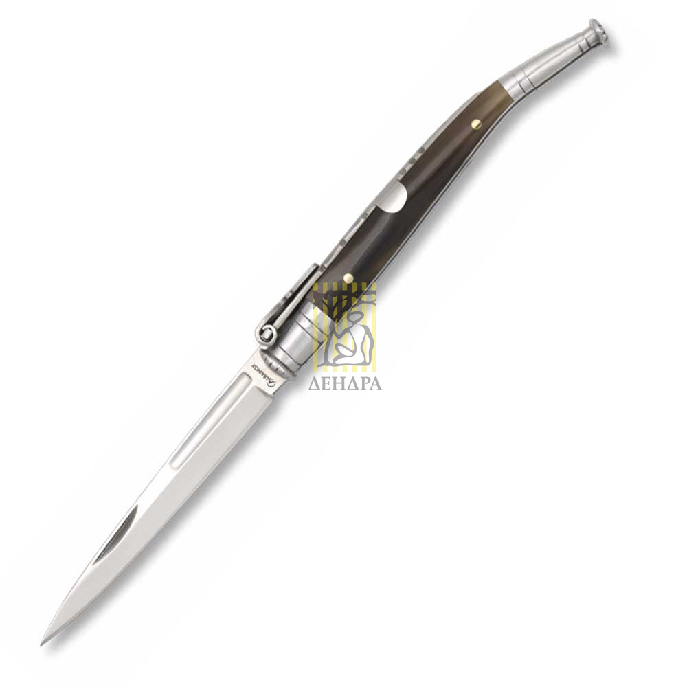 Нож складной наваха ESTILETE, длина клинка 9,7 см, материал клинка Stainless Steel, рукоять рог буйв