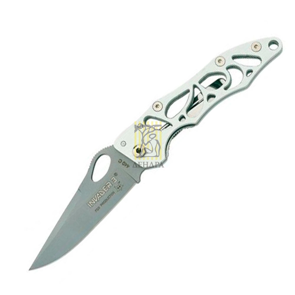 Нож "FOX INVADER III" скл,клинок серо-серебристый, шт