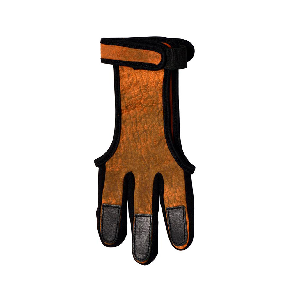 Перчатки Comfy для стрельбы из лука, материал кожа, пальцы усилены телячьей шкурой, размер XL, произ