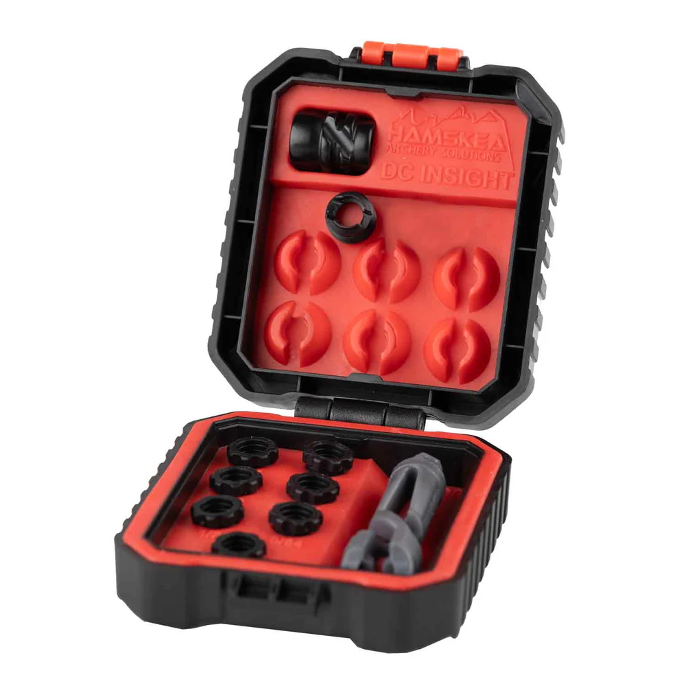 Набор DC Insight, тело пип-сайта, 7 вкладышей, размеры 1/16”, 3/32”, 7/64”, 1/8”, 9/64”, 5/32”, 5/64