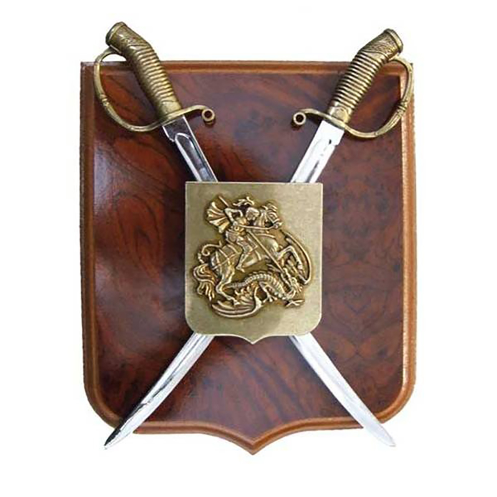 Панно щит и 2 меча Св.Георгия, шт