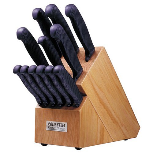 Подставка для кухонных ножей, деревянная