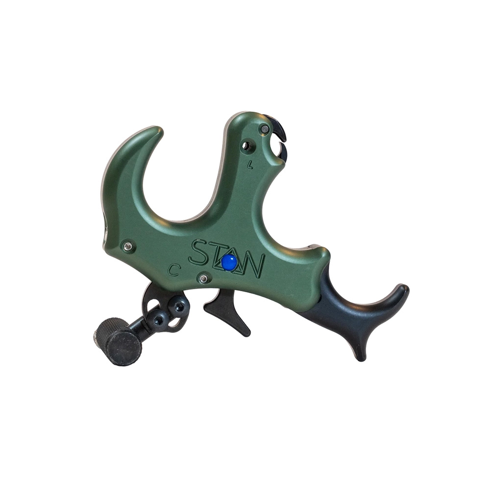 Релиз для лука Onnex кликер, Т-образный, производитель Stan, размер L, цвет серо-зеленый с черным