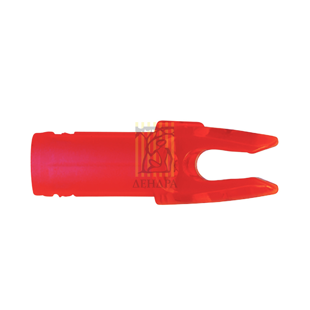Хвостовик для стрел MicroLite Super, цвет огненно-красный, комплект 12 шт.