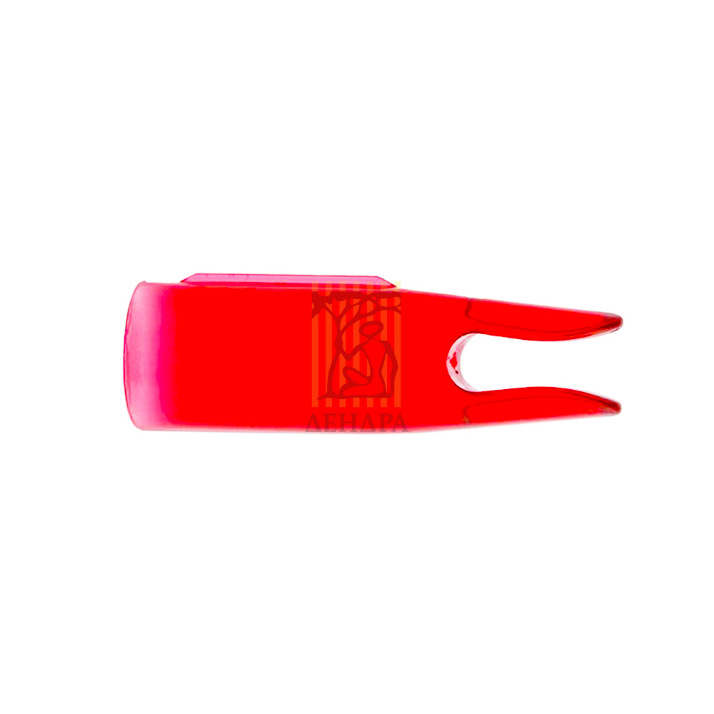 Хвостовик для стрел "Bearpaw Traditional", размер 11/32, цвет ярко красный, 1 шт.