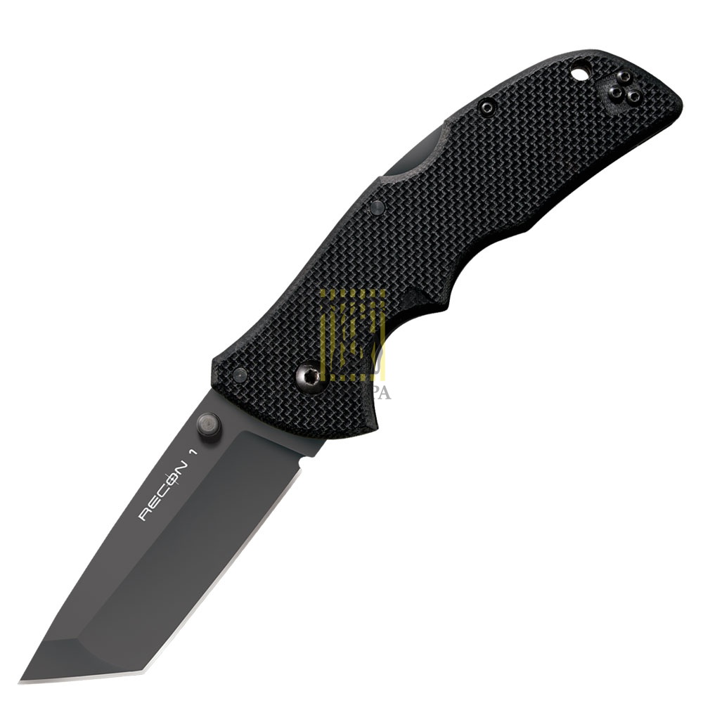 Нож "Mini Recon 1" складной, клинок танто, сталь AUS 8A, тефлоновое покрытие, рукоять пластик G-10,